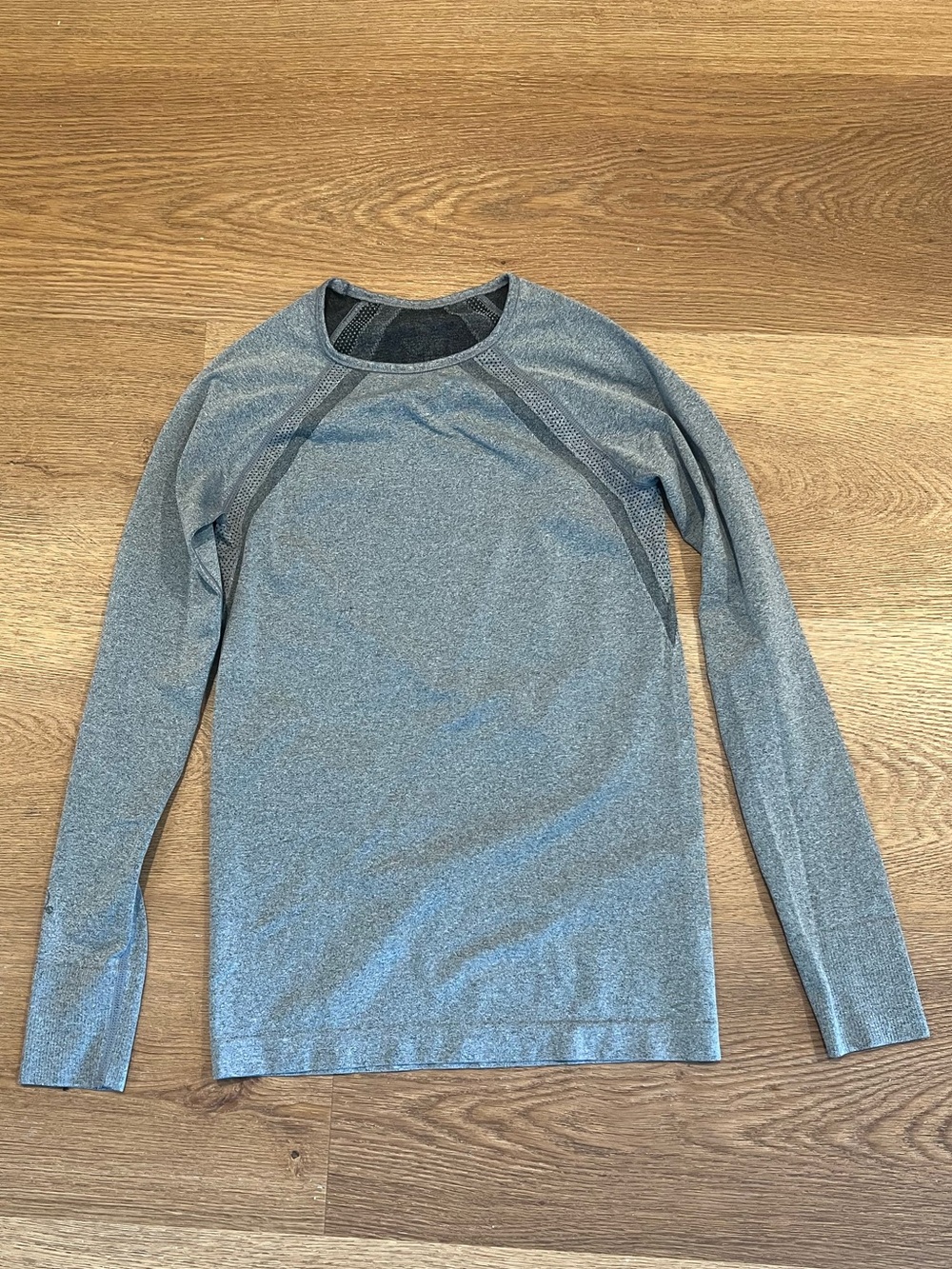 Jaanuu Gray Long Sleeve Under Scrub Top